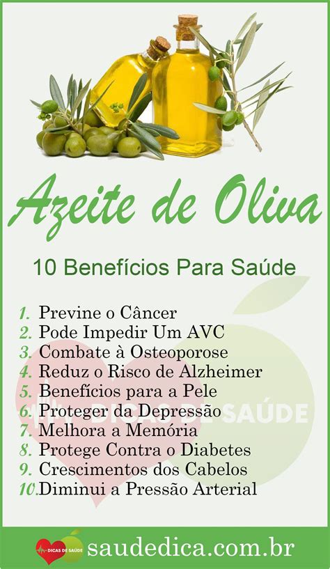 Os Benef Cios Da Azeite De Oliva Para Sa De Dicas De Sa De