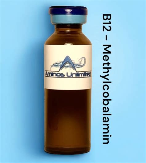 B12 - 1,000 mcg/mL Methylcobalamin x 30 mL - Aminos Unlimited