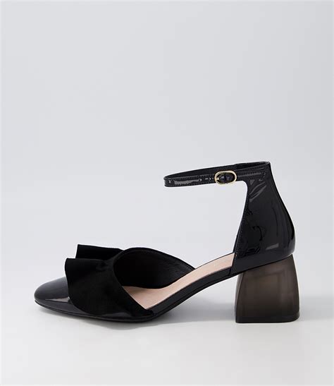 Makiko Black Nude Mary Jane Heels By Django Juliette Shop Online At Mountfords