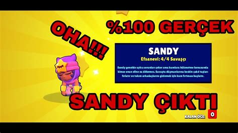 Sandy Çikti Karakter Çikarma TaktİĞİ Brawl Stars Youtube