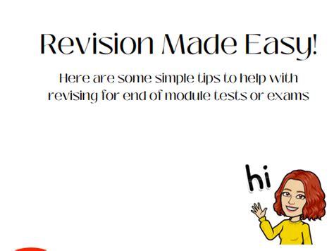 revision guide teaching resources