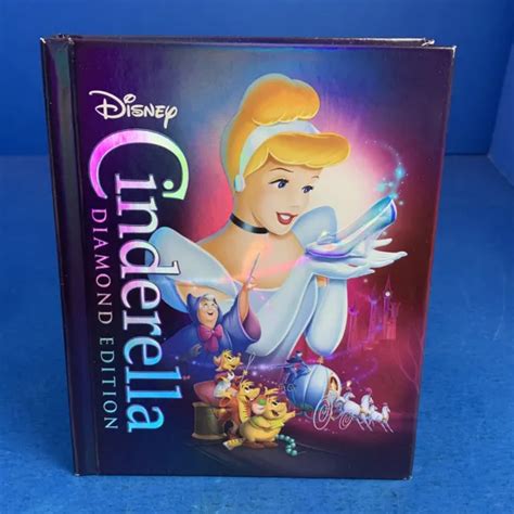 CINDERELLA DIAMOND EDITION Target Storybook Exclusive Blu Ray DVD