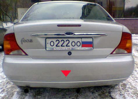 Задний бампер. (Р) - Ford Focus 1