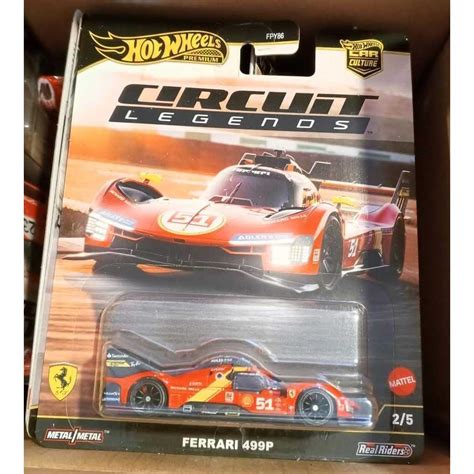 Hot Wheels Premium Car Culture Circuit Legends Ferrari 499P Porsche 917KH Porsche 911 GT3 R