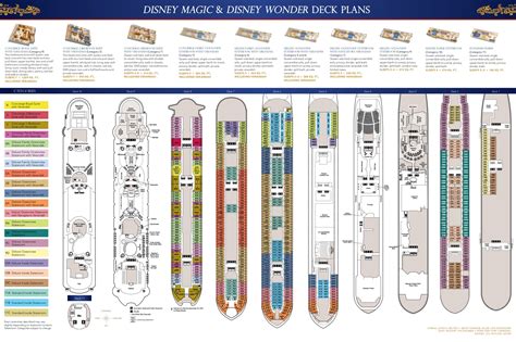 Disney Cruise Line Deck Plans