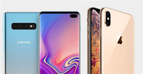 Comparativa Los Nuevos Samsung Galaxy S10 Vs IPhone XS Y IPhone XR