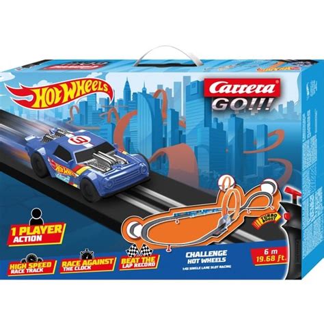 Carrera Go Challenge Hot Wheels Rennbahn