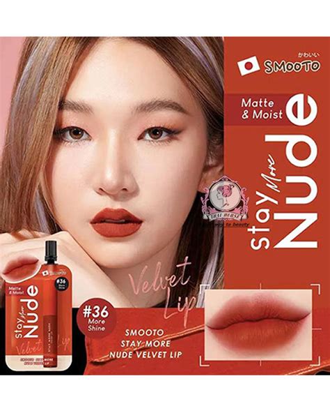 SMOOTO STAY MORE NUDE LIP SACHET Thai House Cosmetics