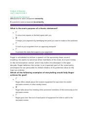 PUB SPEAKING UNIT 2 MILESTONE 2 Docx PUBLIC SPEAKING UNIT 2 MILESTONE