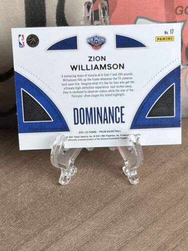 Panini Prizm Dominance Zion Williamson For Sale Online Ebay