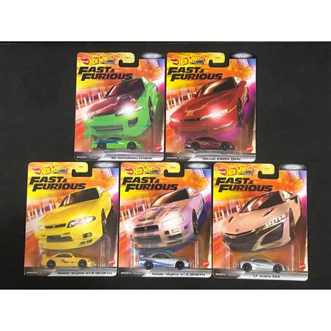 風火輪 hot wheels 玩命關頭 fast eclipse s14 gtr r33 r34 nsx 精裝 膠胎 蝦皮購物