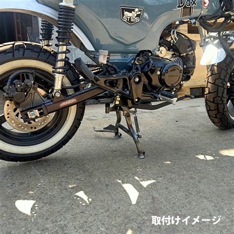 楽天市場TWR製 DAX ST125 センタースタンド スタンド ブラック 黒 ST125 DAX DAX125 ダックス ダックス125