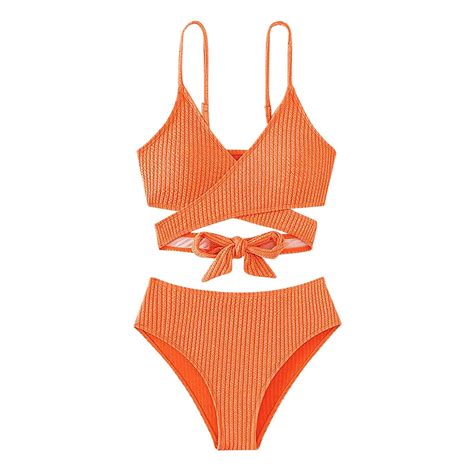 Rigardu Hot Sale Bikini Sets For Women High Waisted Two Piece Swimsuits 2025 Panel Stitching