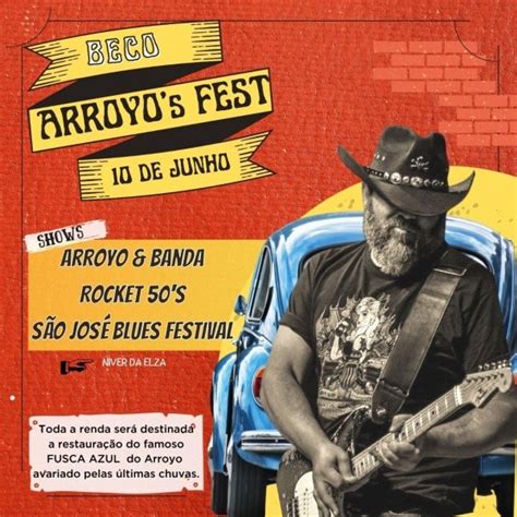 Sex Arroyo e Banda Rocket s e São José Blues Festival em São José Sympla