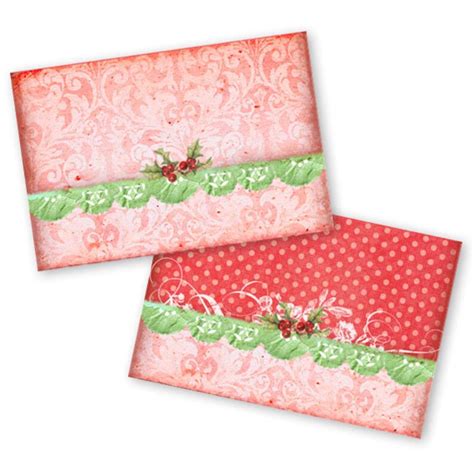 Printable Christmas Envelopes and Cards Instant Digital - Etsy