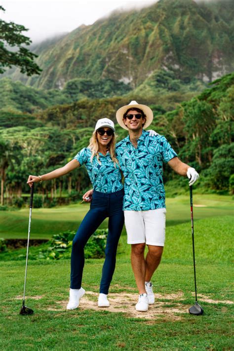 matching golf outfits couples - Arden Hibbard