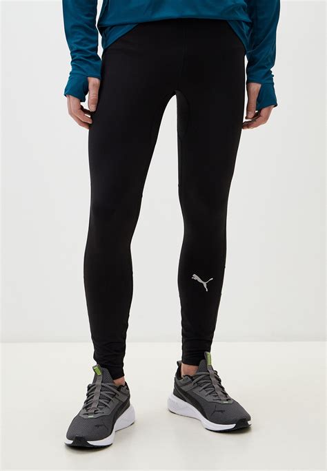 Тайтсы PUMA RUN FAVORITE LONG TIGHT M, цвет: черный, RTLADK010001 ...
