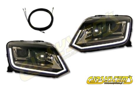 Vw Amarok H Oem Bi Xenon Led Drl Headlights