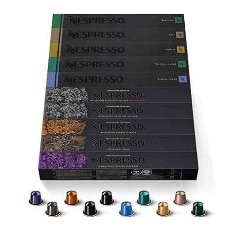 NESPRESSO 100 GEMISCHTEN KAPSELN ESPRESSO Amazon De Lebensmittel