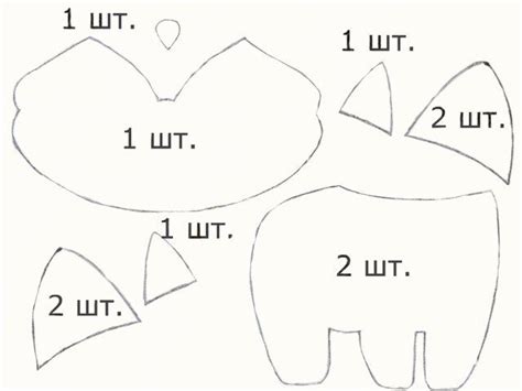 Игрушки из фетра своими руками с выкройками для начинающих Flower ...