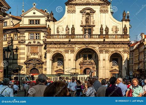 Medieval Streets Prague Editorial Photography Image Of Boat 49069237