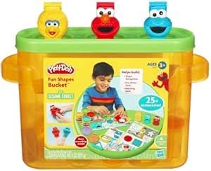 Play-Doh Sesame Street Fun Shapes Bucket, Clay & Dough - Amazon Canada