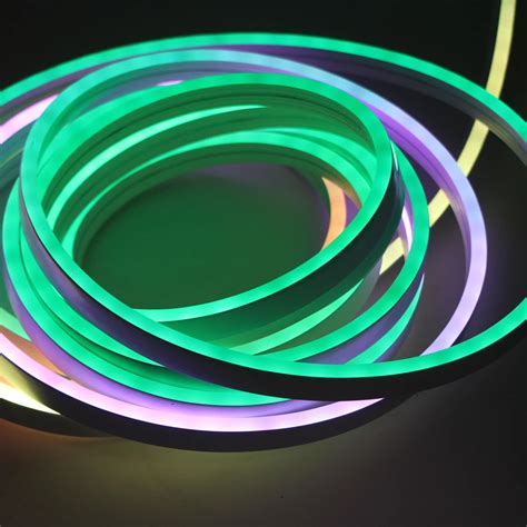 Soft Flexible Waterproof Dreamcolor Neon Led Light Strip 12v 24v 1m 5m Ws2811 Rgbic Rgb Chasing