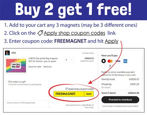 Gay Rainbow Flag Magnet Lgbtq Pride Coming Out Of The Closet Etsy