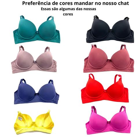 Kit Suti Refor Ado B Sico Microfibra Bojo Lingerie Premium Direto Da F Brica Soutien