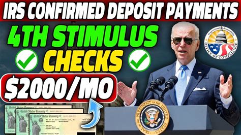 Biden Did It Irs Confirmed Mo Th Stimulus Checks For All Low