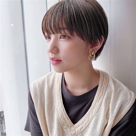 切りっぱなしボブ ショートカット ショートヘア ショート×neutral Produce By Garden×矢野佑太郎×570458 Hair アジア人 ショートヘア ヘアカット