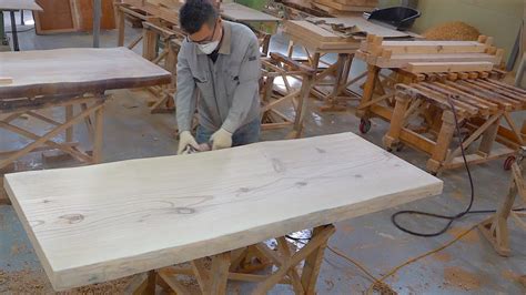Wooden Table Process At Carlo Simmons Blog