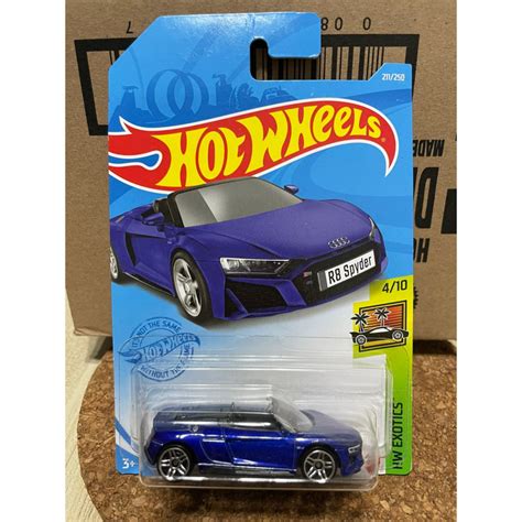 Hot Wheels 風火輪 2019 AUDI R8 SPYDER 蝦皮購物