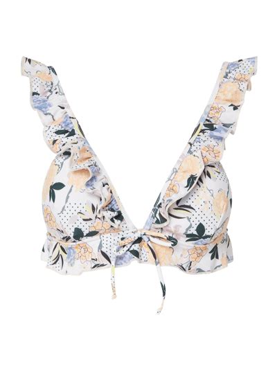 Becks Ndergaard Bikini Oberteil In Triangel Form Mit Wattierten Cups Modell Sitella Violett