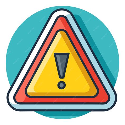 warning clip art icon  caution  safety alerts premium ai