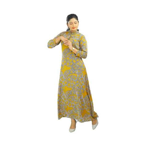 High Necked Long New Maxi Dress By Sunmart Lanka Made In Sri Lanka