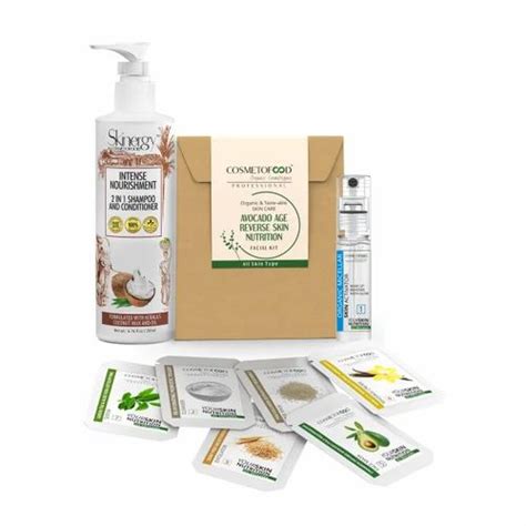 Cosmetofood Avocado Age Reverse Skin Nutrition Facial Kit And Skinergy