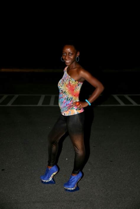 Slim Dark Ebony Model Getting Naked For The Camera Shesfreaky