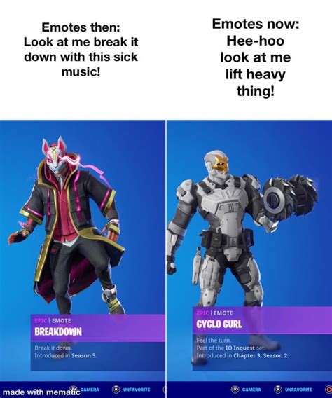 Battlepass Emotes suck now : r/FortNiteBR