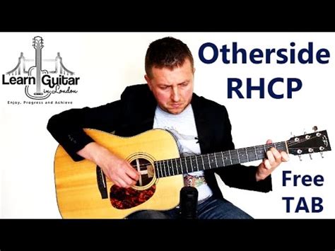 Otherside Fingerstyle Guitar Tutorial Red Hot Chili Peppers Part YouTube