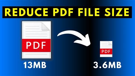 How To Quickly Reduce The Size Of A Pdf File Without Losing Quality