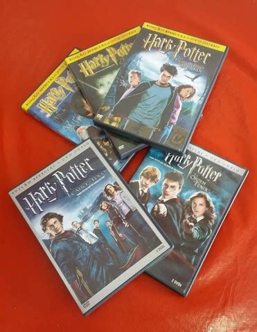 Colecao Dvds Harry Potter No Brasil