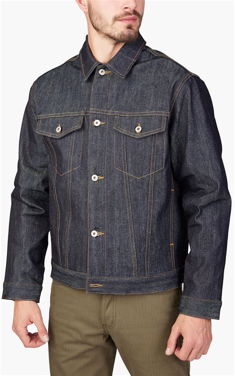 Naked Famous Denim Lined Denim Jacket Lht Selvedge Indigo Cultizm