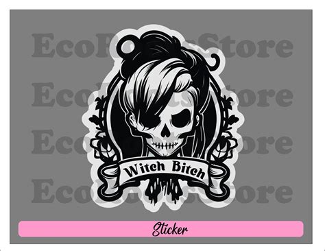 Witch Stickers Vinyl Stickers Witchy Decor T For Her Witch Car Decal