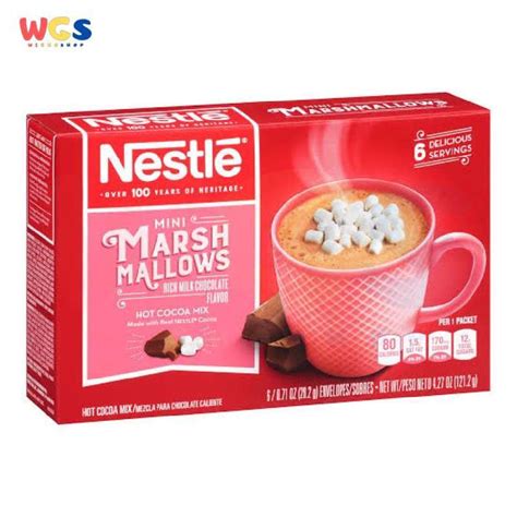 Jual Nestle Rich Milk Chocolate Hot Cocoa Mix Mini Marshmallows 6 Pc X 20gr Di Seller WIGHOSHOP