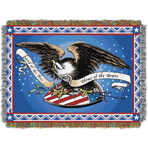 Memorial Day Holiday Tapestry Throw Blanket 48x60 Inches