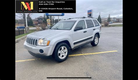 2005 Jeep Grand Cherokee Laredo Awd 172k Atok Motors Ltd