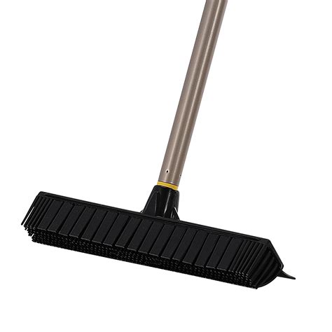 Cleanhome Telescopic Broom Rubber Bristles Carpet Vicedeal