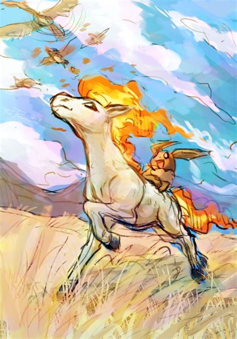 Ponyta | Pokemon art, Pokemon painting, Wild pokemon
