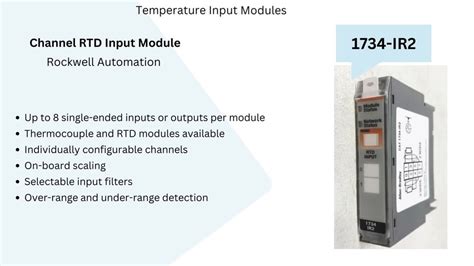 It I Allen Bradley Point I O Point Thermocouple Input At Best